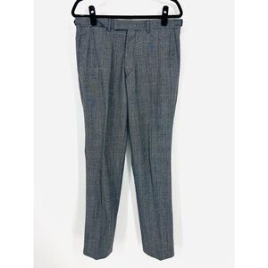 Reiss 32 Gray Wool Dress Pants